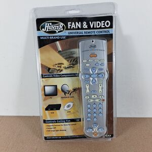 Hunter Universal Remote Control Ceiling Fan And Video Model 27177 *NIP* READ